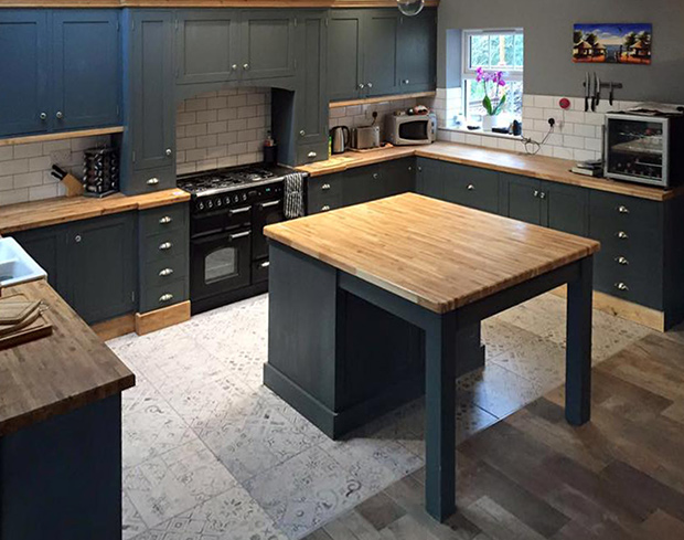 Hedgehog Furniture customer's kitchen