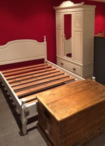 Painted bed