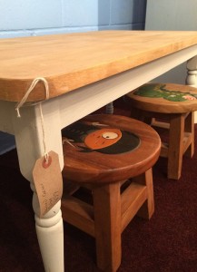 Child's table & stools