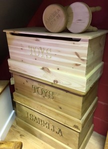 Children's toy boxes
