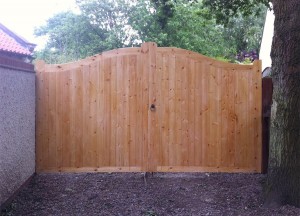 Gates are made to order, the smallest size starts at ?135